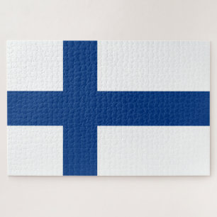 Finland Flag Jigsaw Puzzle