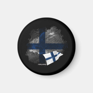 Finland flag magnet