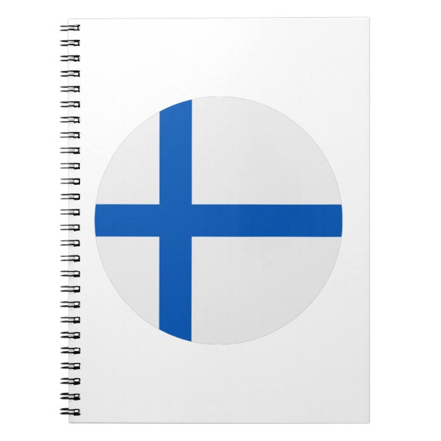 Finland Flag Notebook (Front)
