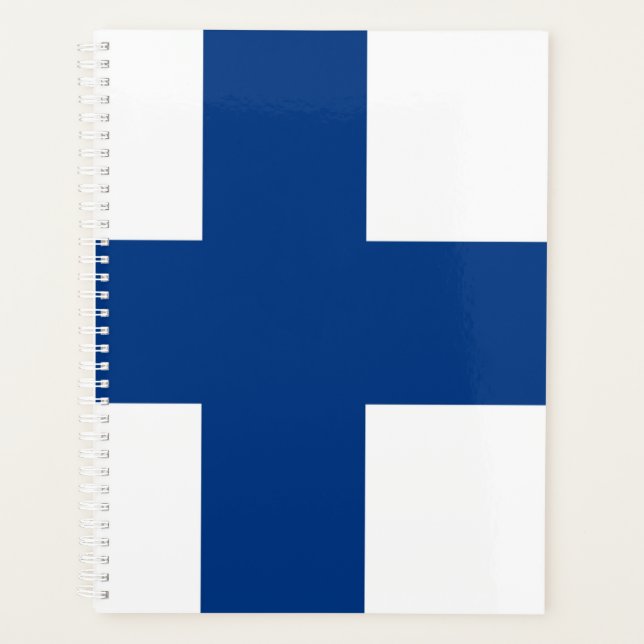 Finland Flag Planner (Front)