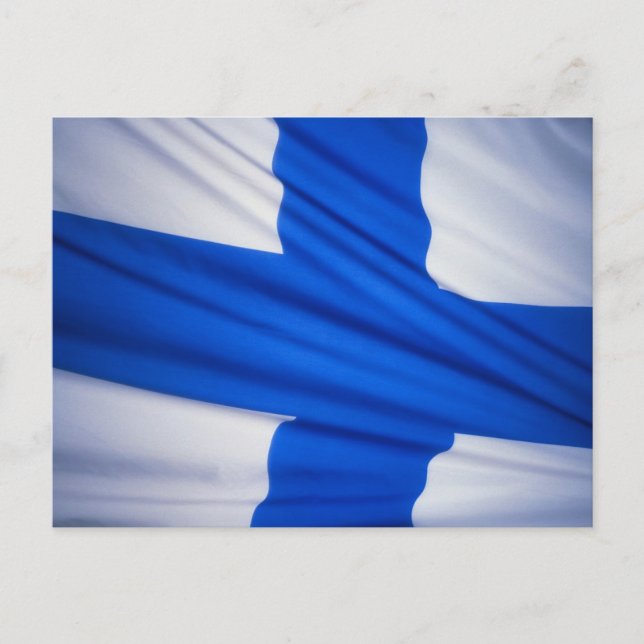 Finland Flag Postcard (Front)
