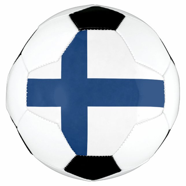 Finland Flag Soccer Ball (Front)