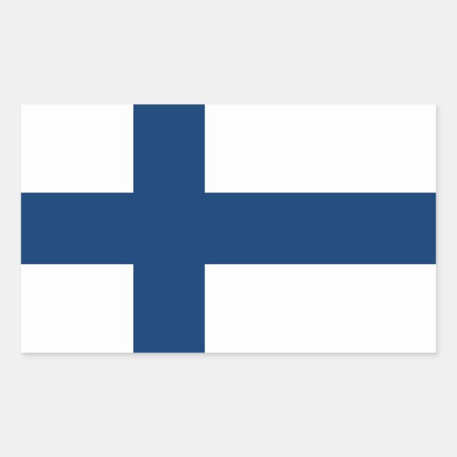 Finland Flag Sticker (Front)