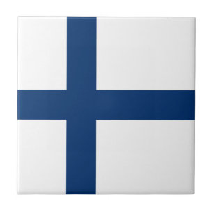 Finland Flag Tile