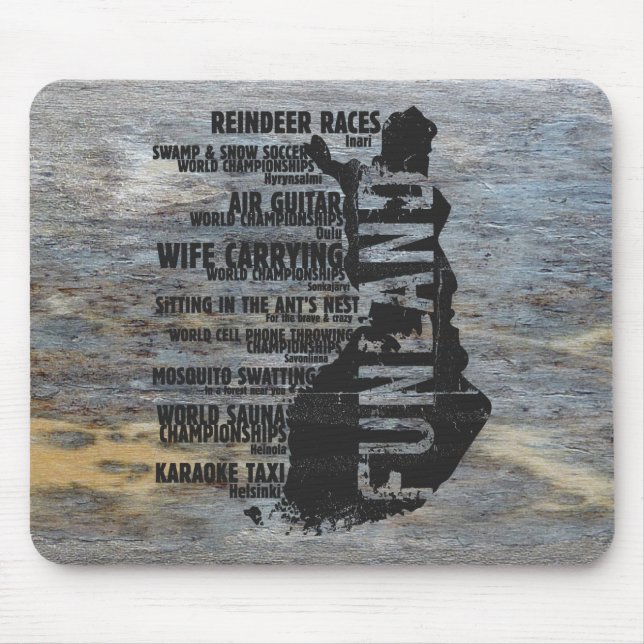Finland Funland List 1 Mousepad (Front)
