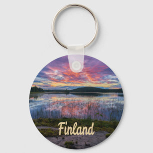 Finland Helsinki Northern Europe Keychain