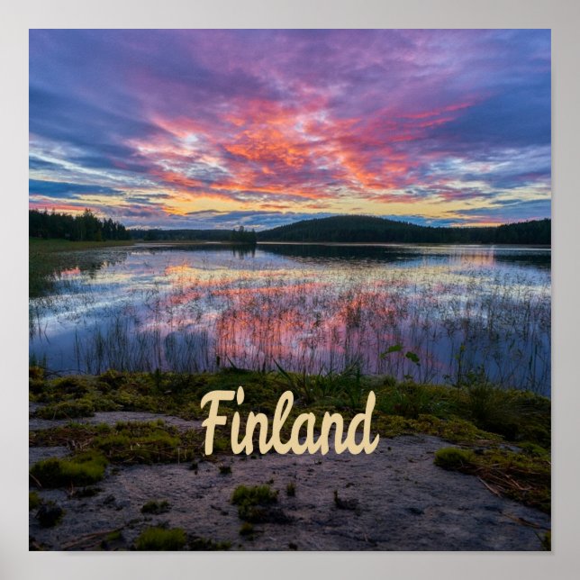 Finland Helsinki Northern Europe Poster (Front)