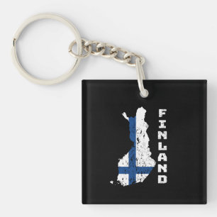 Finland Keychain