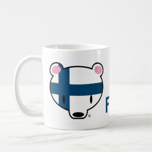 Finland kuma-chan coffee mug