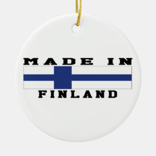 Finland Made In Designs Ceramic Ornament