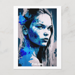 Finland Postcard - Portrait - World of Women