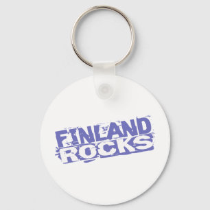 Finland Rocks Keychain