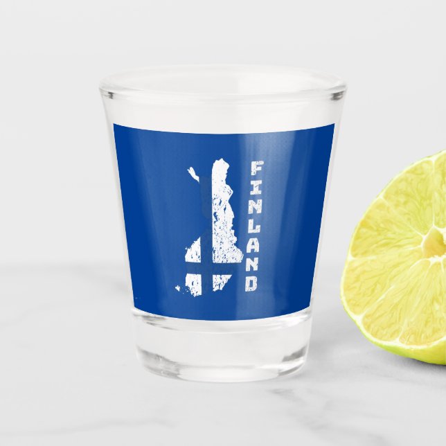 Finland   shot glass (Front)
