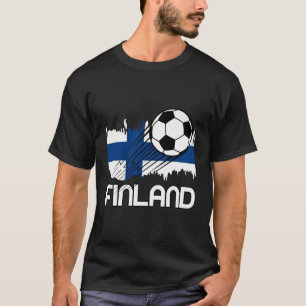 Finland Soccer T-Shirt