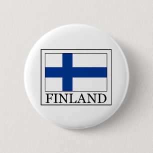 Finland sticker 2 inch round button