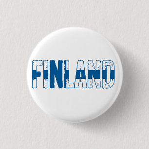 Finland Suomi 1 Inch Round Button