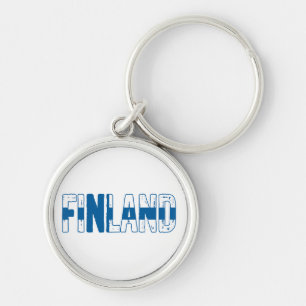 Finland Suomi Keychain