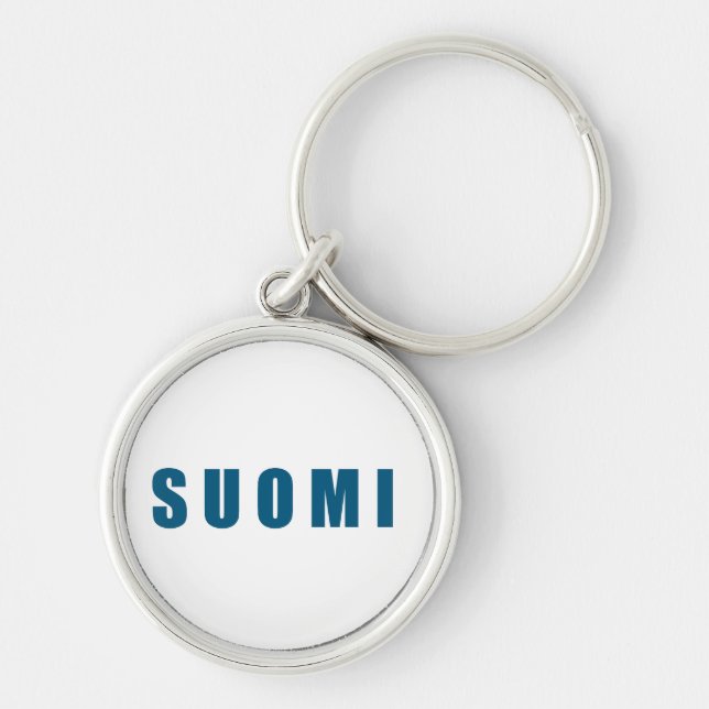Finland Suomi Keychain (Front)