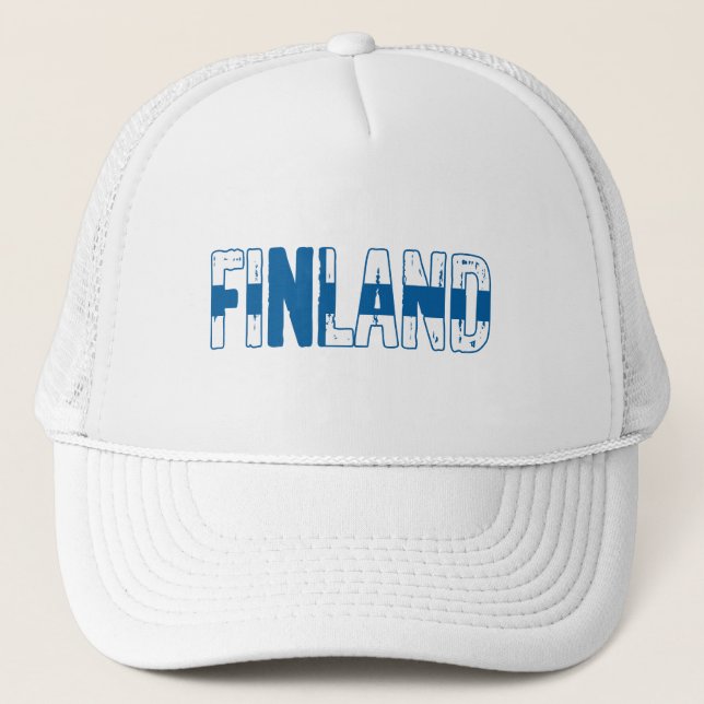 Finland Suomi Trucker Hat (Front)