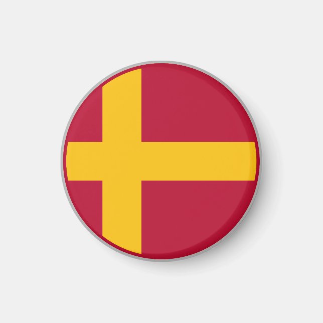 Finland Swede Flag Magnet (Front)