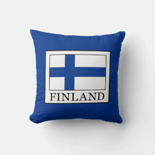 Finland Throw Pillow
