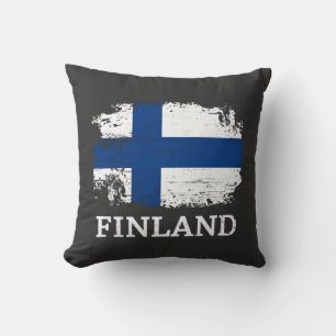 Finland Throw Pillow