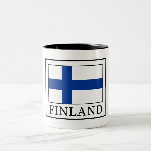Finland Two-Tone Coffee Mug (Center)