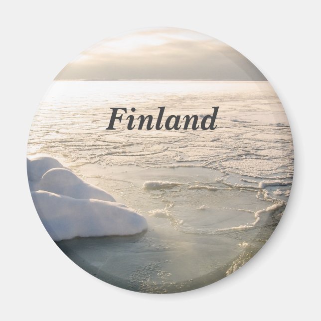 Finland Winter Magnet (Front)