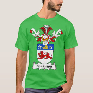 Finlayson Coat of Arms Family Crest  T-Shirt
