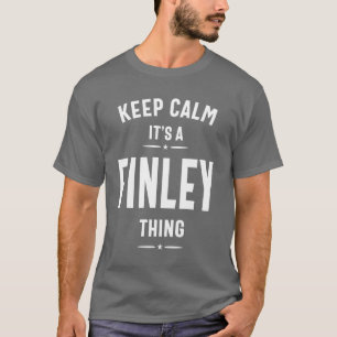 Finley Personalized Name Birthday Gift T-Shirt