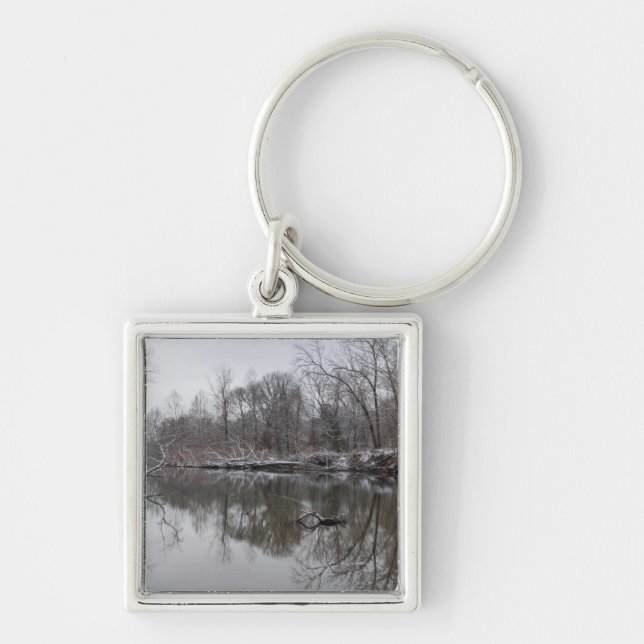 Finley Winter Reflections Keychain (Front)