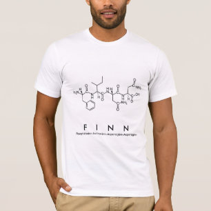 Finn peptide name shirt