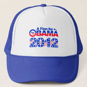 FINN POUR OBAMA 2012 casquette