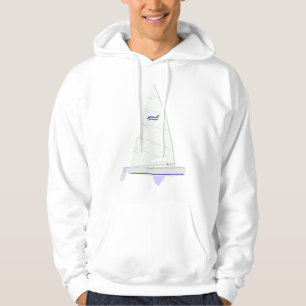 Finn Racing Sailboat onedesign Olympic Class Hoodie