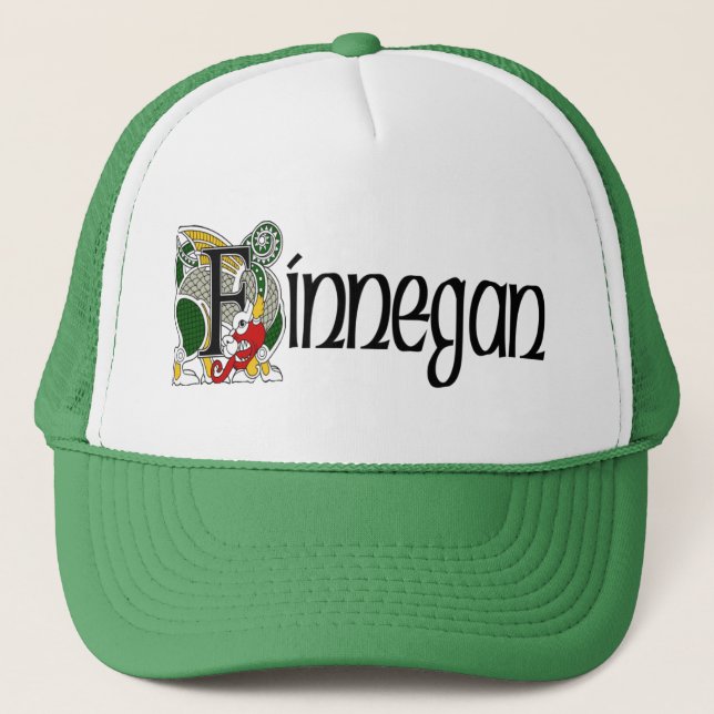 Finnegan Celtic Dragon Cap (Front)