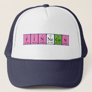 Finnegan periodic table name hat