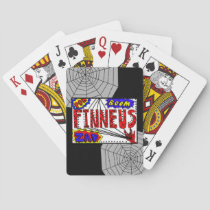 Finneus Spider Webs and Superpowers Playing Cards