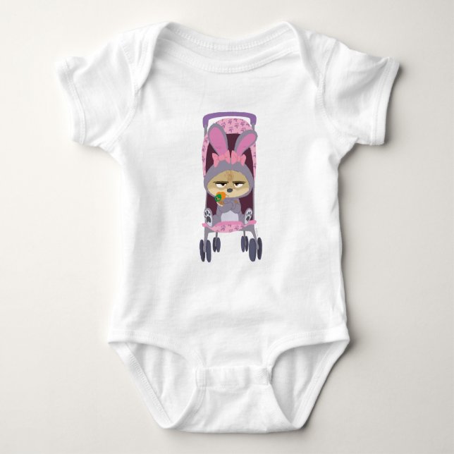 Finnick  - Baby Bunny Stroller Bodysuit (Front)