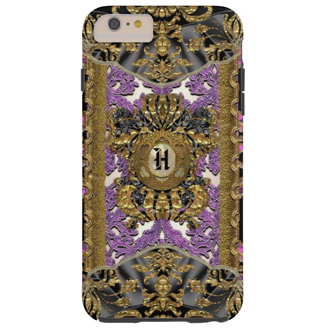 Finnigan Havette Victorian Monogram Plus Case-Mate iPhone Case (Back)