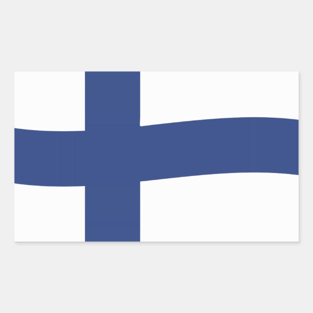 Finnish Flag Sticker (Front)