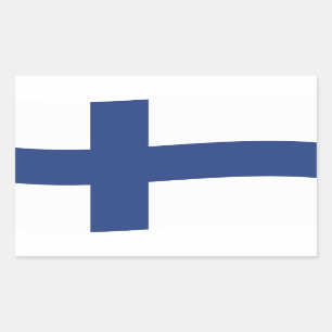 Finnish Flag Sticker