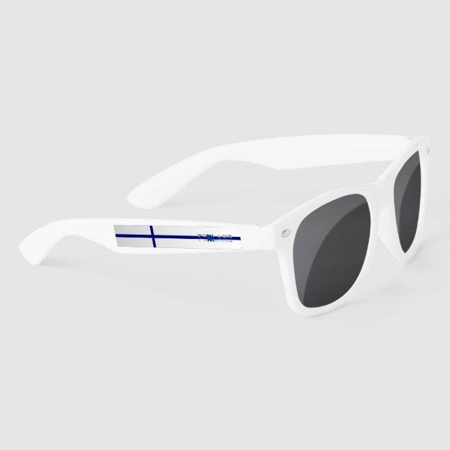 Finnish flag sunglasses (Right)