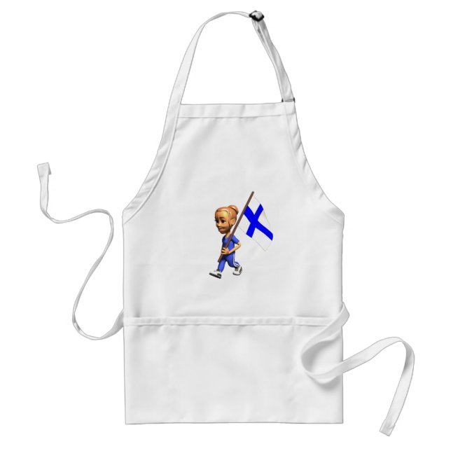 Finnish Girl Standard Apron (Front)