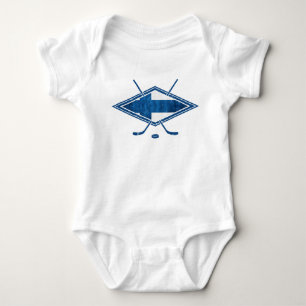 Finnish Hockey Flag Logo Suomi Baby Tee