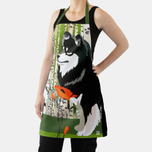 FINNISH LAPPHUND All-Over Print Apron
