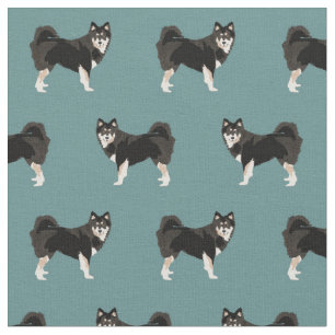 Finnish Lapphund Dog Fabric