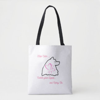 Finnish Lapphund Keep Calm Tote