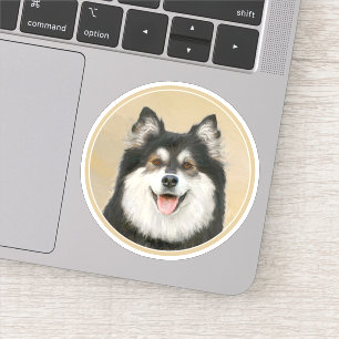 Finnish Lapphund Painting - Cute Original Dog Art