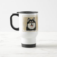 Finnish Lapphund Painting - Cute Original Dog Art