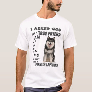 Finnish Lapphund Quote Mom Dad Print, Finnish Lapp T-Shirt